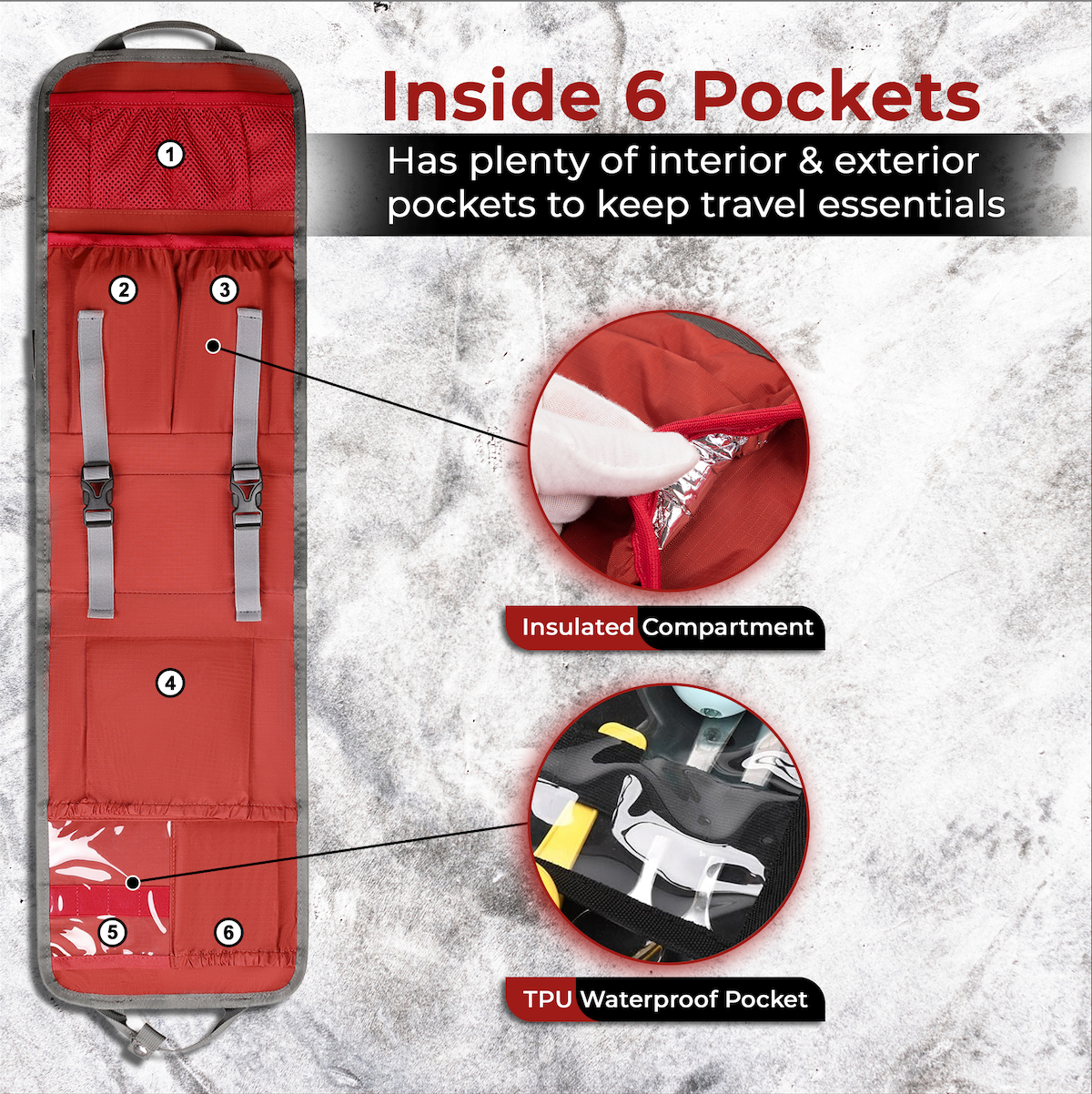 FlexPack Plus | The Ultimate All-in-One Backpack Organizer for Travelers
